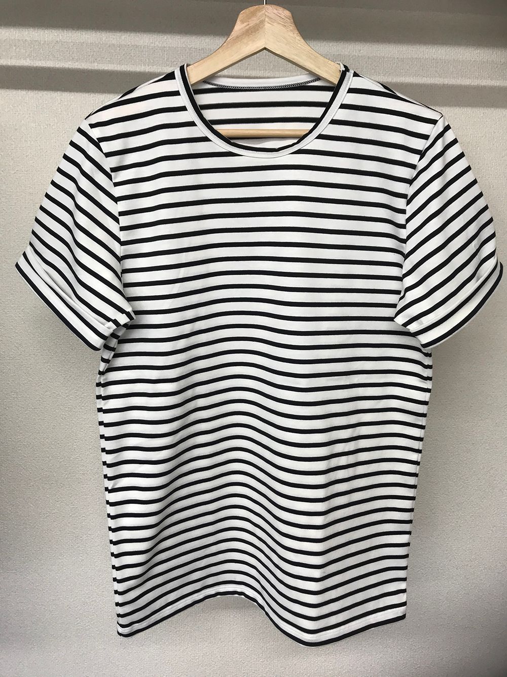 ROLL UP JERSEY TEE / RC19-T-006 / ボーダーTシャツ ※