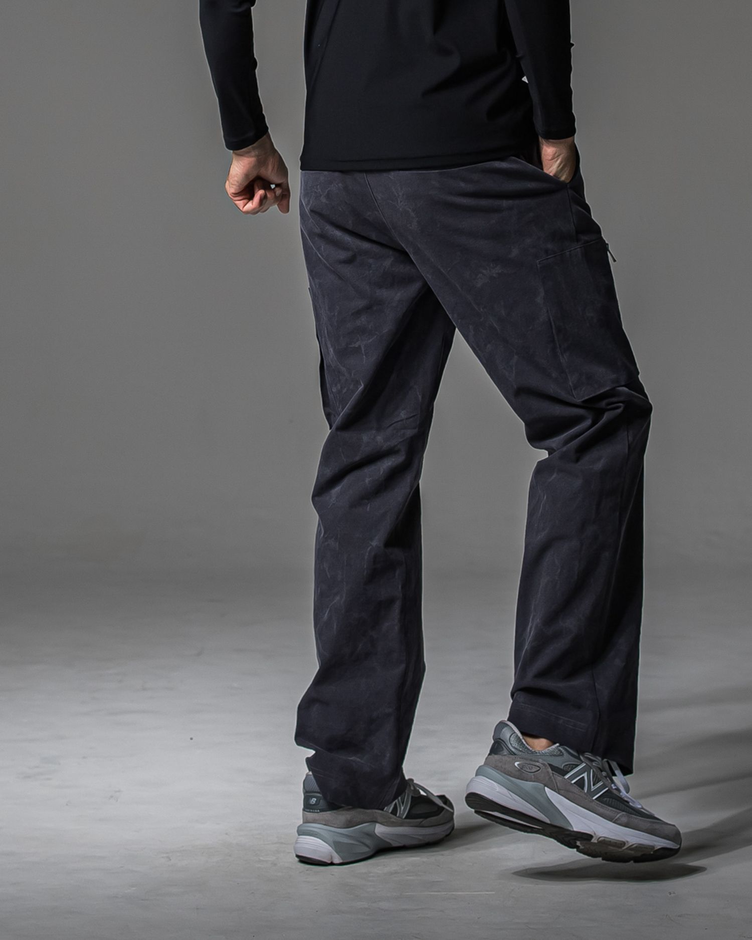 DAVID CARGO PANTS / RC37-ST-040 / ミリタリーワイドカーゴパンツ / ヴィンテージブラック