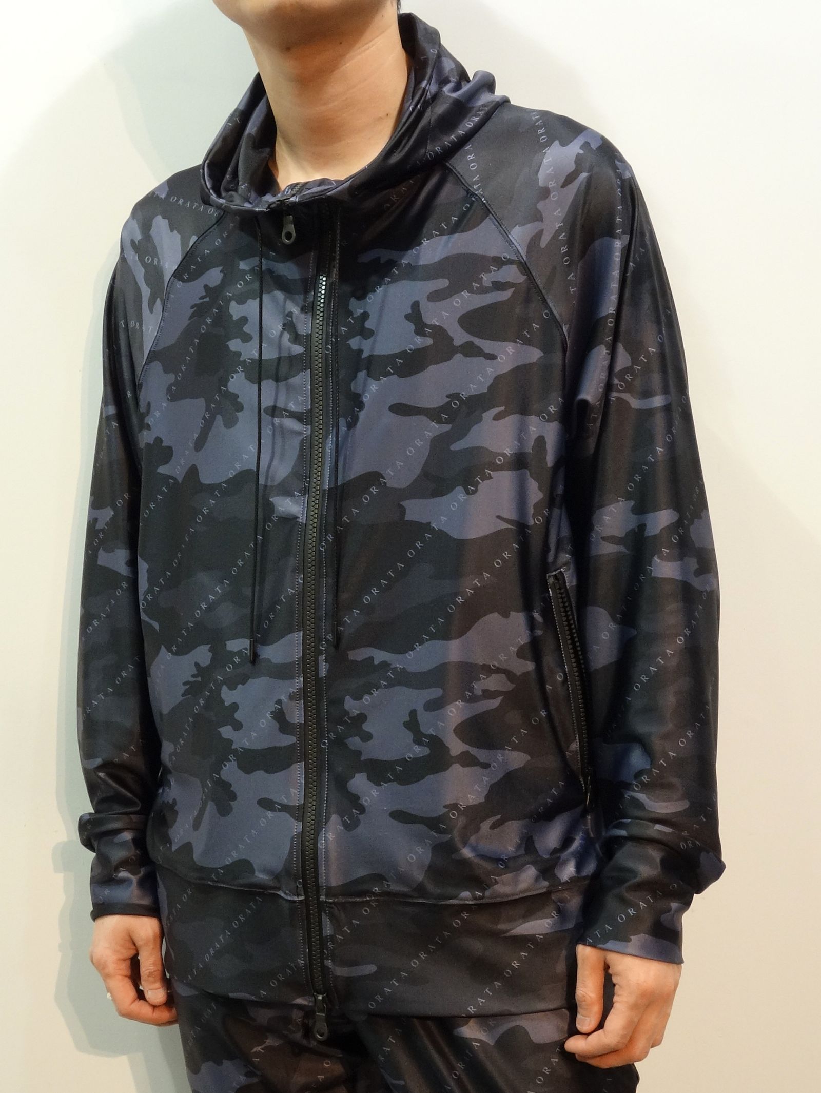 ORATA - RUSH ZIP HOODIE / OR1-C-004 / ラッシュガードジップパーカー