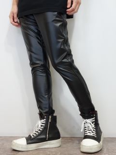 【※期間限定販売※】 BLIND LINE PT / BASIC-ST-008 / レザーラインパンツ
