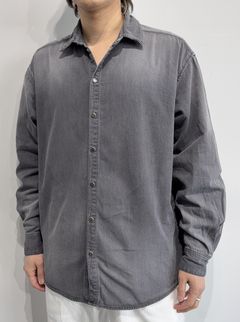 DENIM JACK SHIRTS / RC35-SH-001D / オーバーデニムシャツ / ブラックユーズド