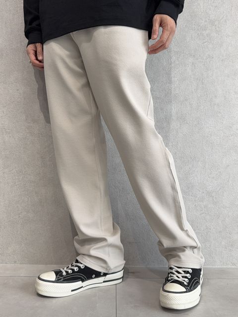CHRIS EASY WIDE TUCK PANTS / RC41-ST-016WT / セミワイドタックパンツ / ブリスターベージュ