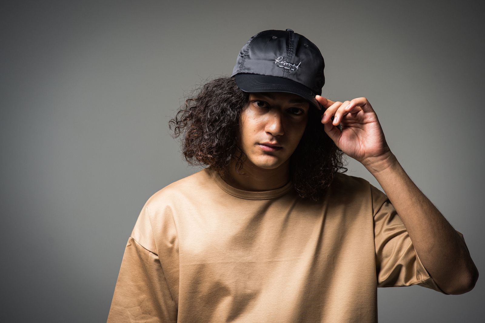 SATIN LOW CAP / RC23-CAP-002 / サテンローキャップ