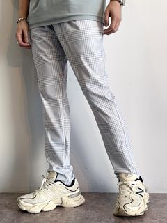 CHRIS EASY TUCK PANTS / RC32-ST-016T / イージータックパンツ / グレンチェックグレー