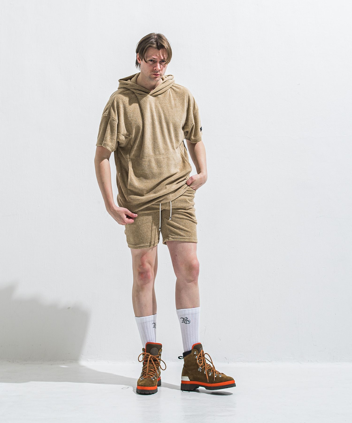 VINTAGE PILE SHORTS / RC40-HP-001 / パイルショーツ / ベージュ (5月中旬入荷予定)