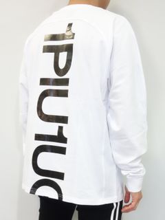 バックプリントビッグロングTシャツ / ust-20021