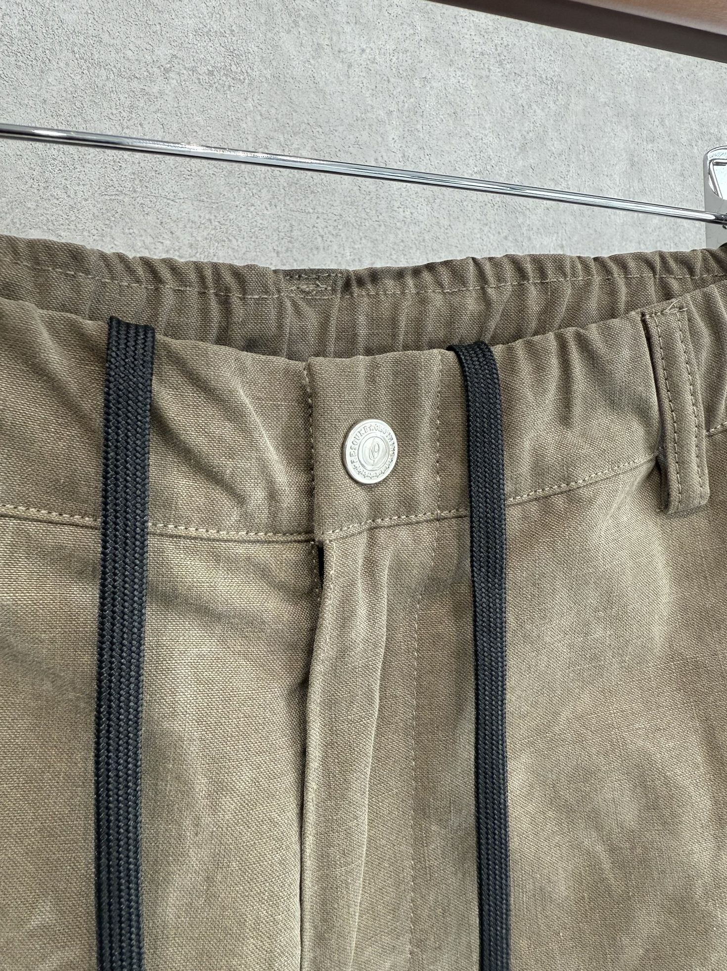 DAVID CARGO PANTS / RC37-ST-040 / ミリタリーワイドカーゴパンツ / ヴィンテージカーキ