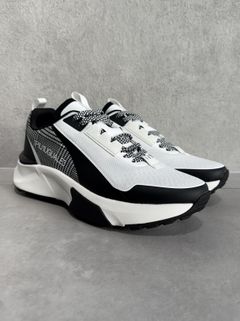 グレンチェックスニーカー / usx-26009 / ホワイト