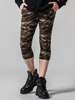 RE CROPPED PT / RC39-HP-002 / クロップドパンツ / カーキカモフラージュ (4月上旬入荷予定)
