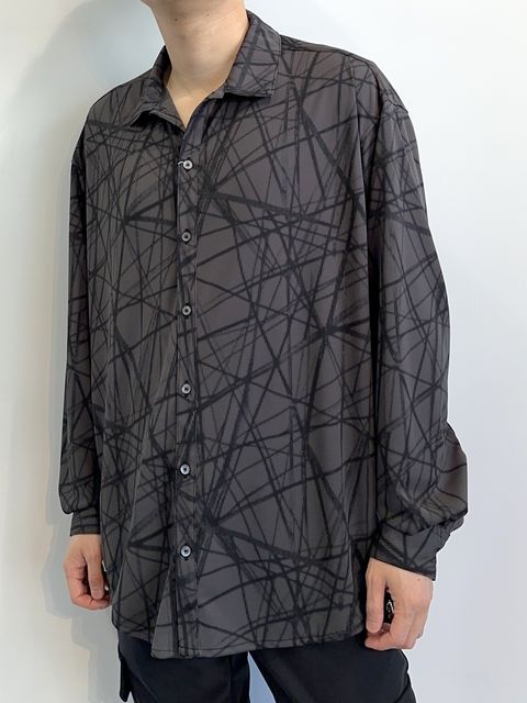 JACK SHIRTS / RC28-SH-001 / オーバーサイズシャツ / チャコール