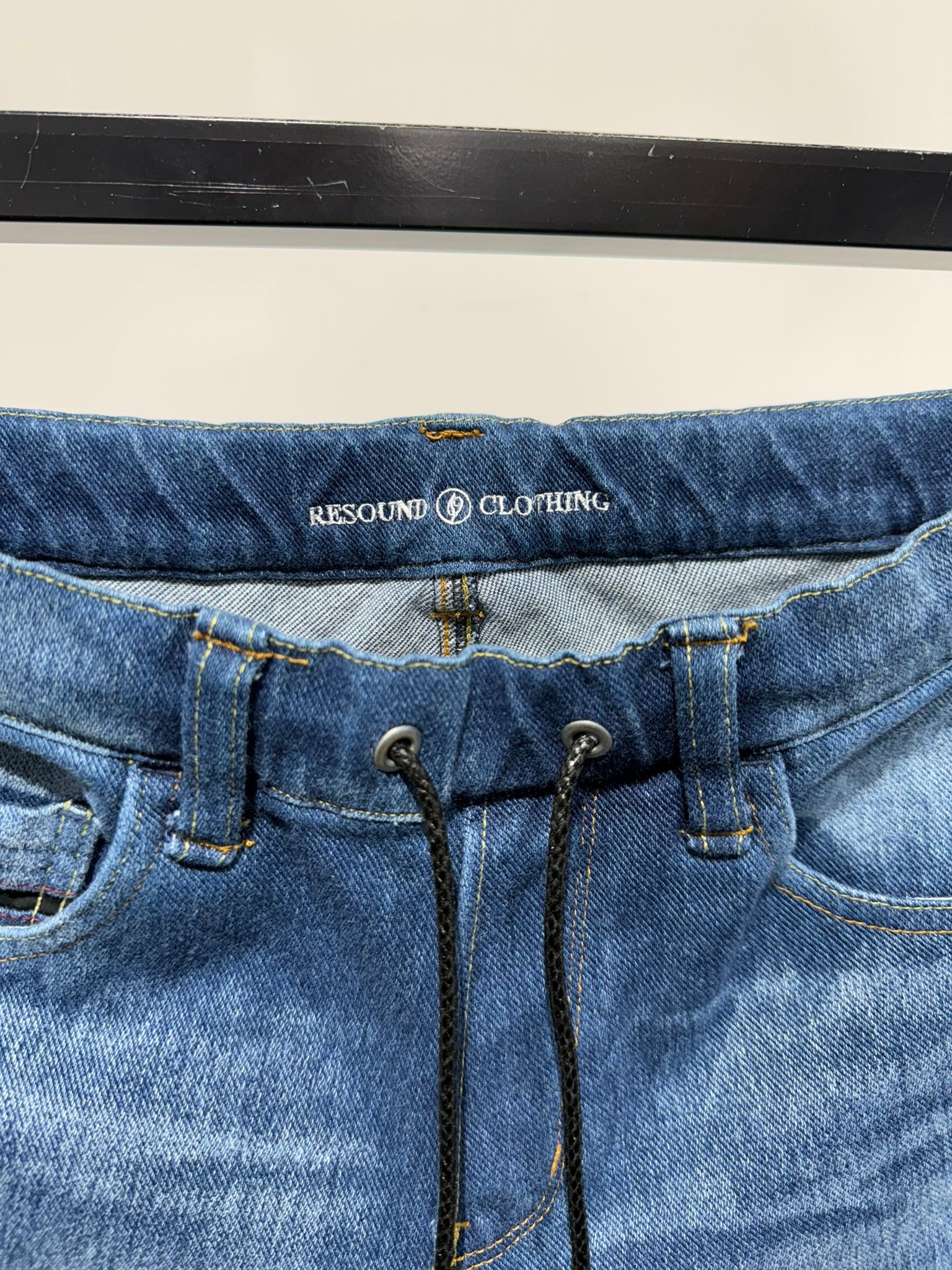 MICK DENIM JERSEY / RC35-ST-020 / デニムジャージテーパードパンツ / インディゴリメイク