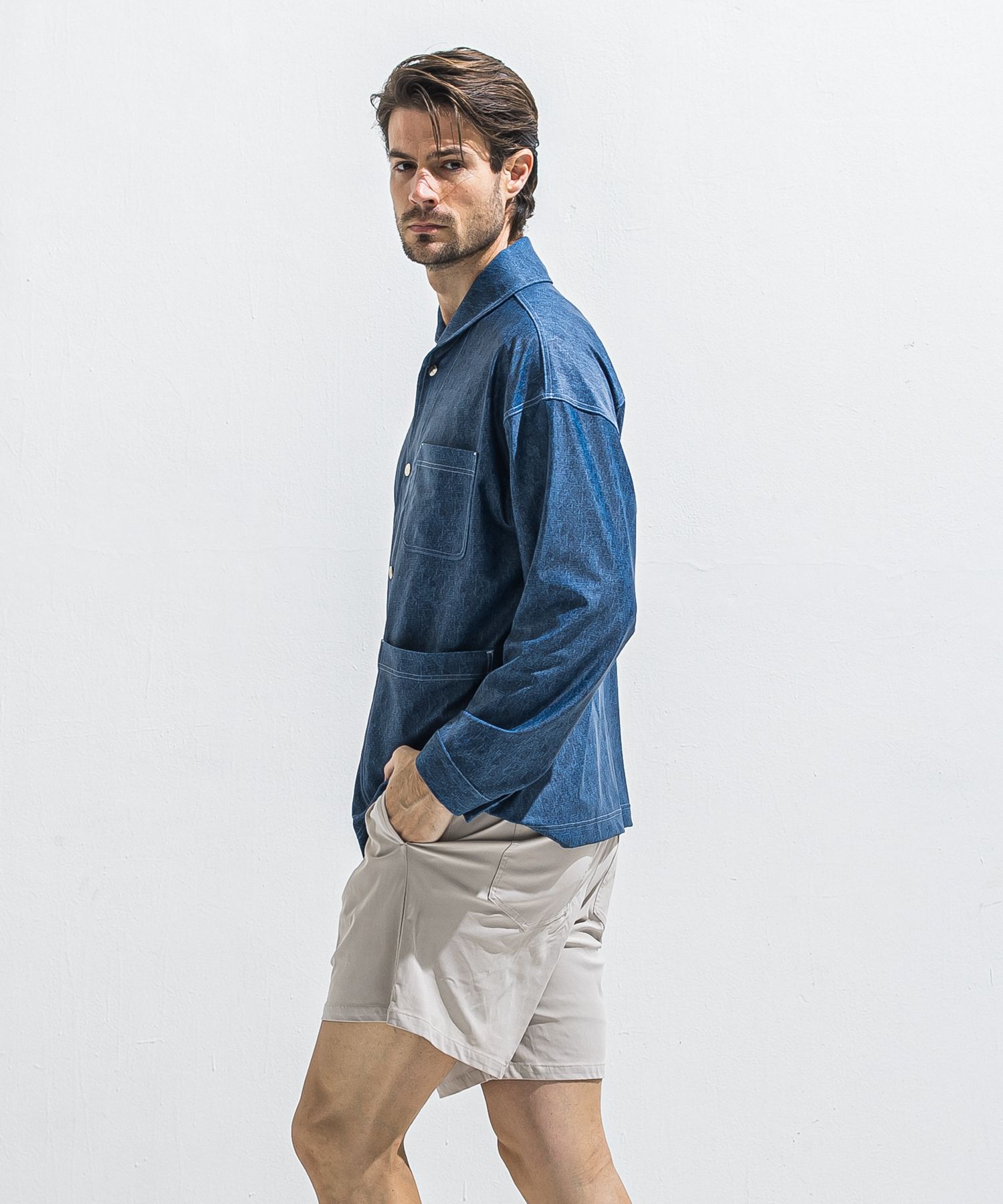 RUSH CAVER ALL / RC40-JK-002 / ラッシュガードカバーオール / ダークインディゴ (5月中旬入荷予定)