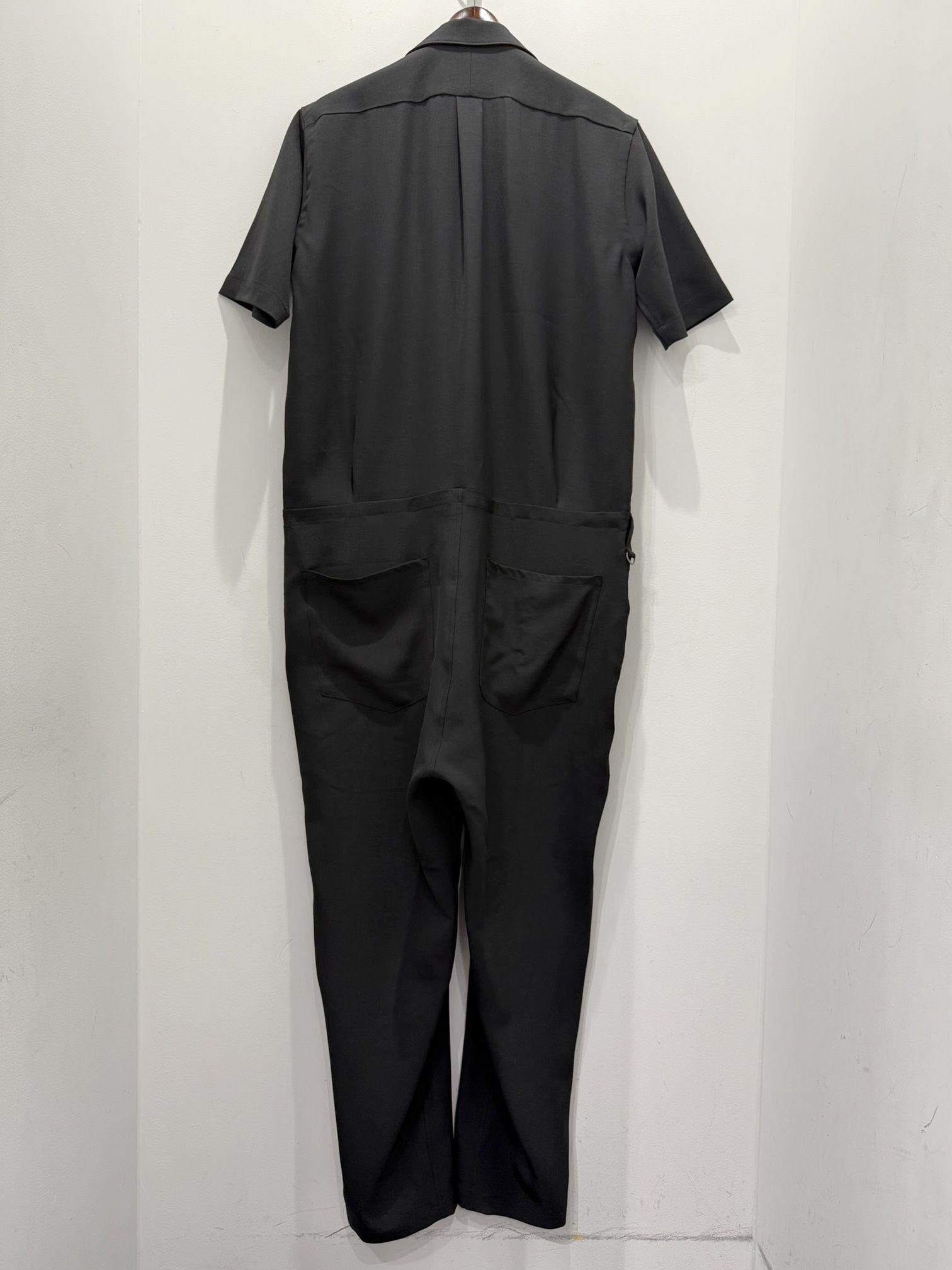 RAGE TWILL HALF ALL IN ONE / DP1-TN-001 / 半袖シャツオールインワン / ブラック