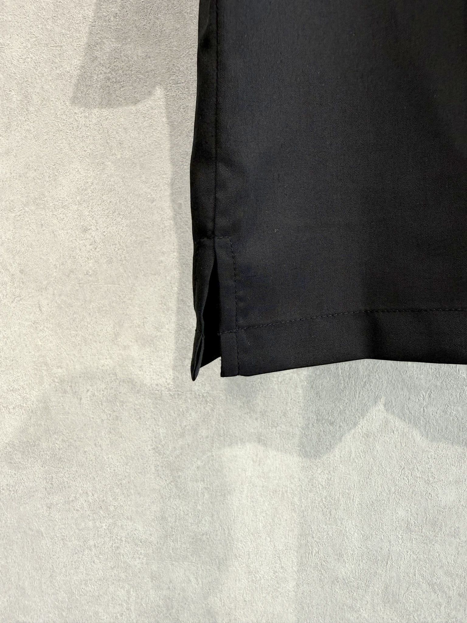 【LUKE別注】 ZACK HALF SHIRTS / RC36-SH-002LUKE / 裾ロゴ半袖シャツ / ブラック