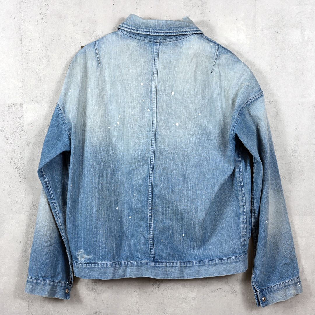 LDENIM AG FLIGHT JACKET / RC41-JK-001 / デニムフライトジャケット / ライトインディゴ (8月中旬入荷予定)