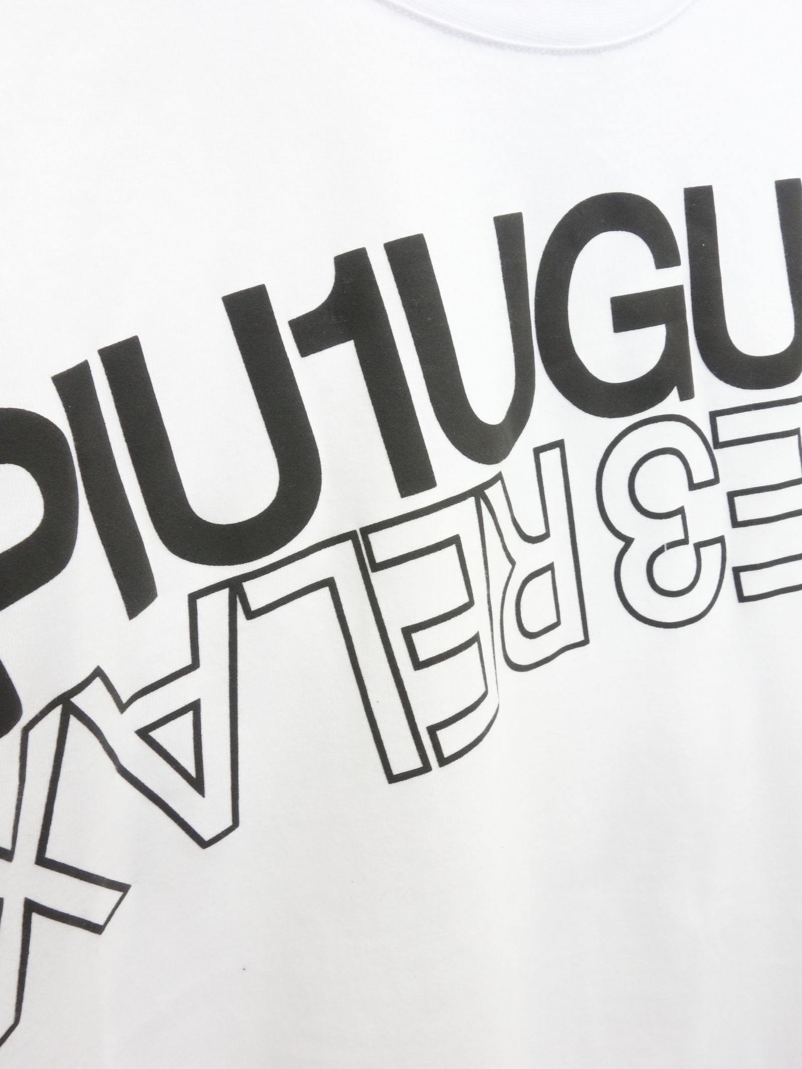 ハイデンシティダブルロゴ半袖Tシャツ / ust-21001