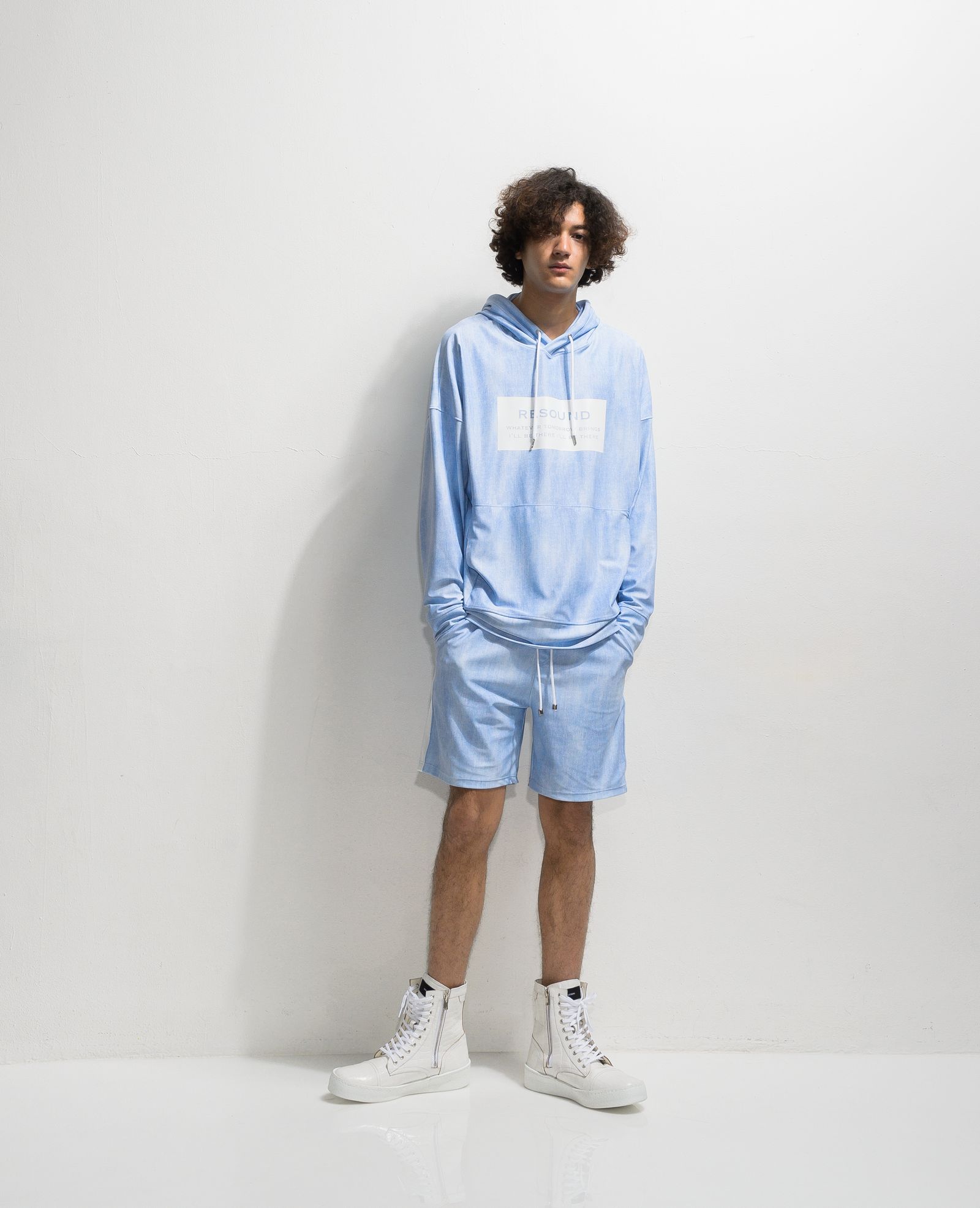 【※期間限定販売※】 DENIM RUSH LOOSE HOODIE / RC20-C-001 / ラッシュガード パーカー