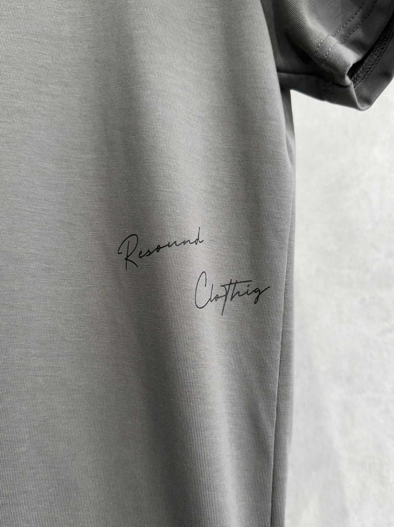 SIDE RC BASIC TEE / RC35-T-004 / サイドロゴジャストTシャツ / グレー