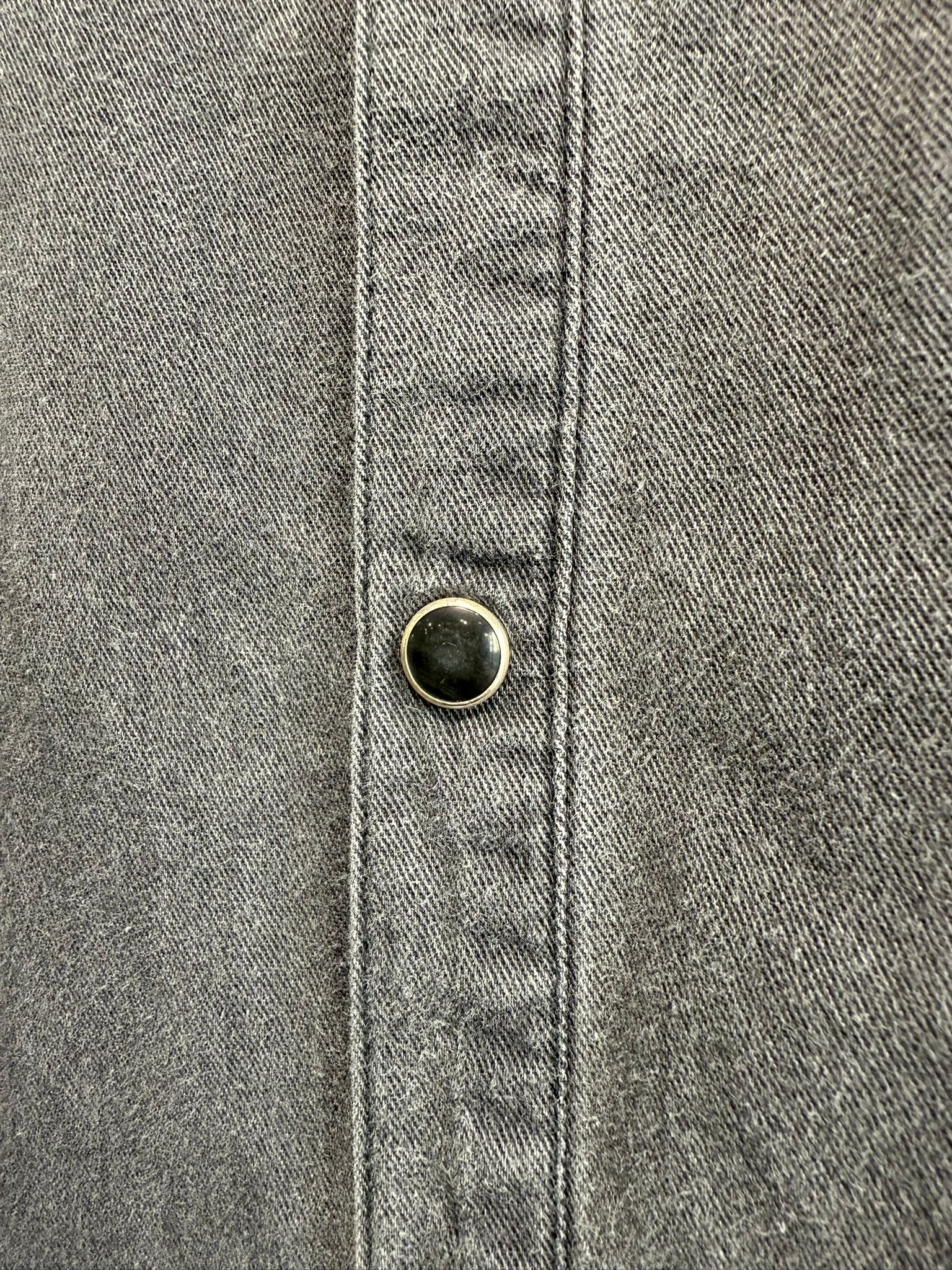 DENIM JACK SHIRTS / RC35-SH-001D / オーバーデニムシャツ / ブラックユーズド