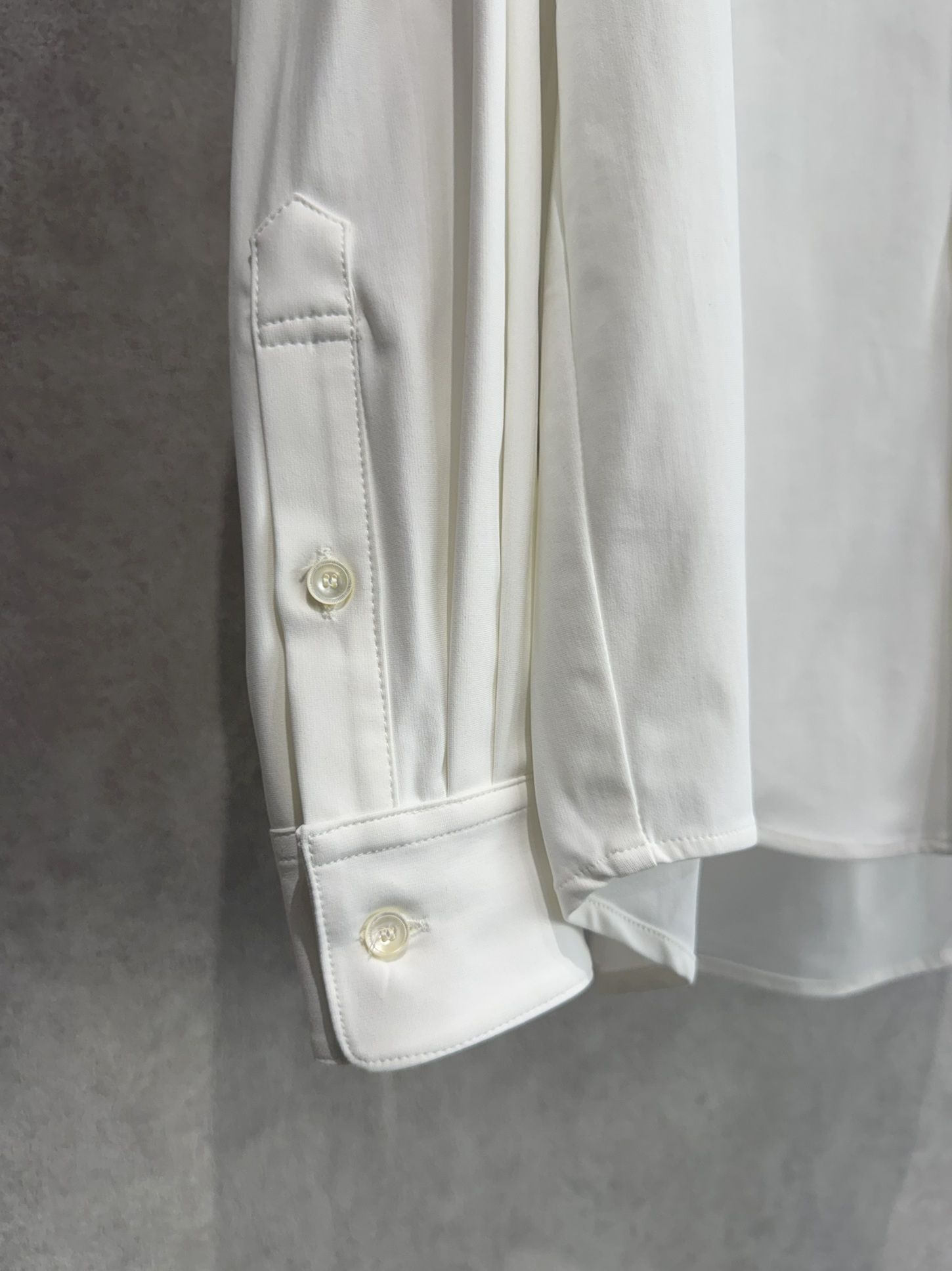 NYLON JACK SHIRTS / RC39-SH-001 / オーバーサイズナイロンシャツ / ホワイト