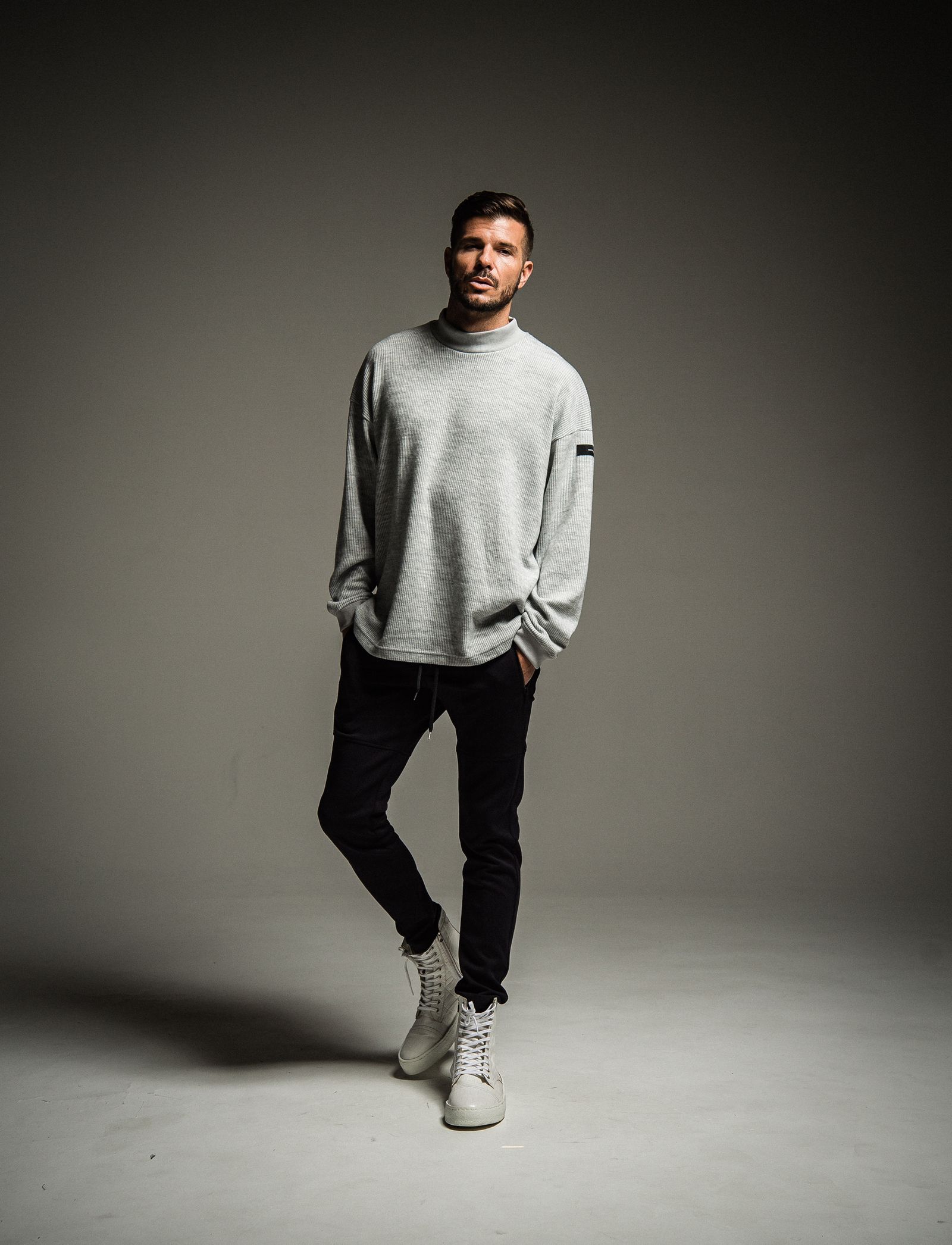 MOCKNECK OVER KNIT / RC22-K-001 / モックネックニット
