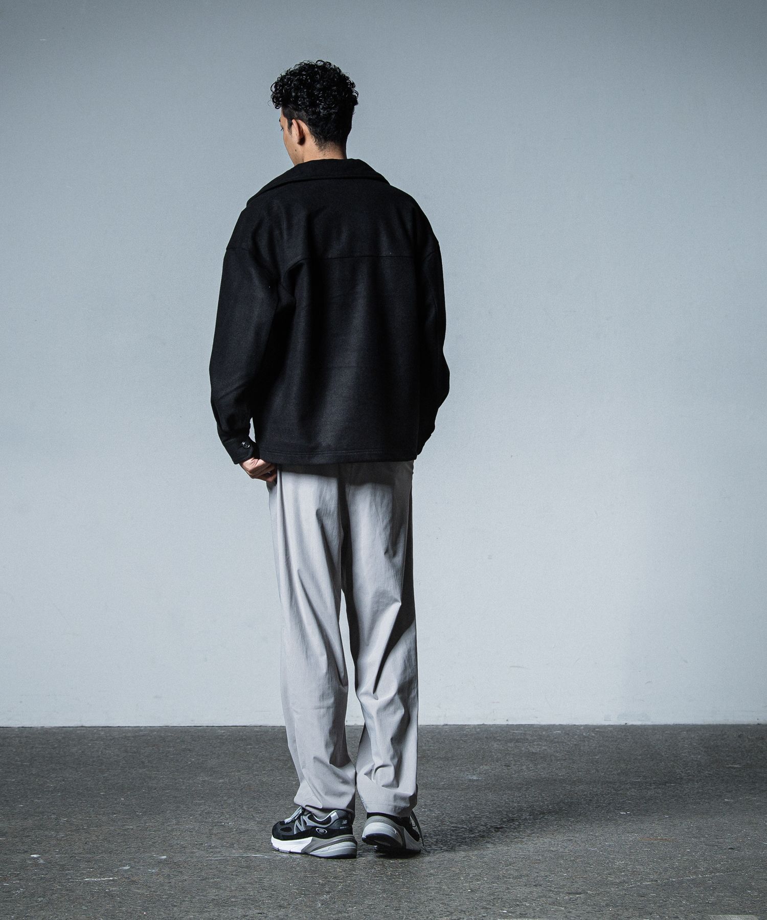 BEN PANTS / RC33-ST-038 / スーパーワイドパンツ / グレー