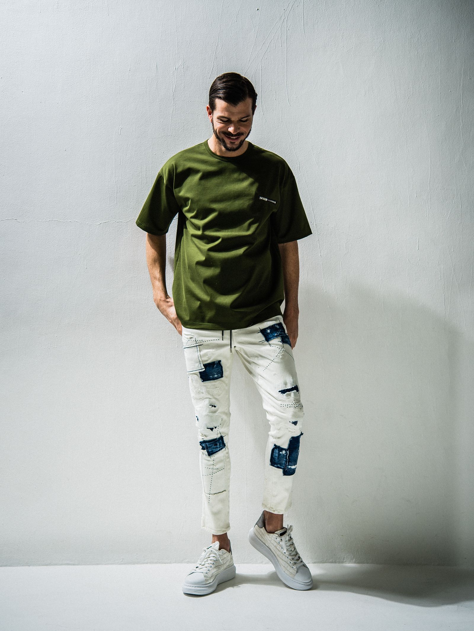 FASTENER POCKET LOOSE TEE / RC24-T-007 / ビッグTシャツ