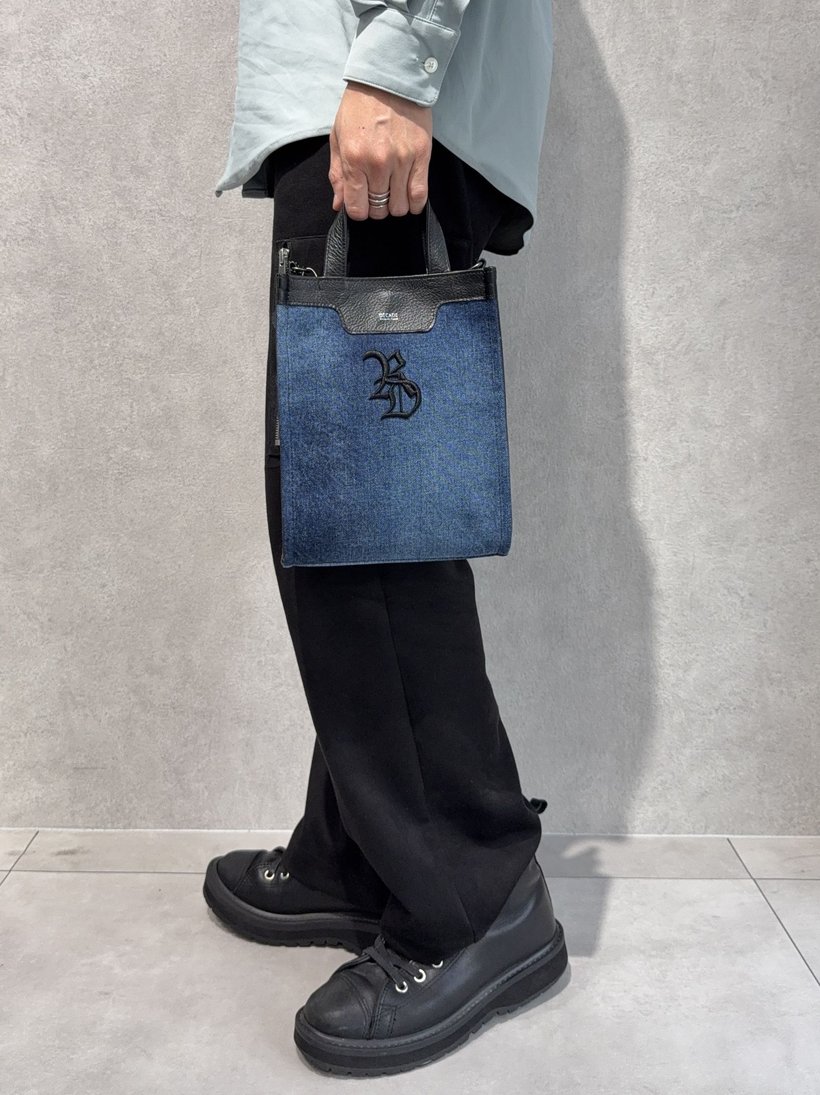 DENIM MINI TOTE BAG / RC40-BAG-001RD / デニムミニトートショルダーバッグ / デニム
