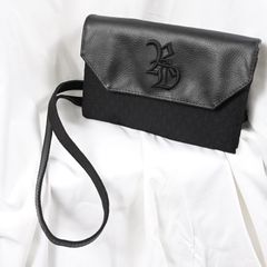 DECADE CLUTCH WALLET SHOULDER BAG / RC37-BAG-001RD / クラッチウォレットショルダーバッグ / ブラック (9月上旬入荷予定)