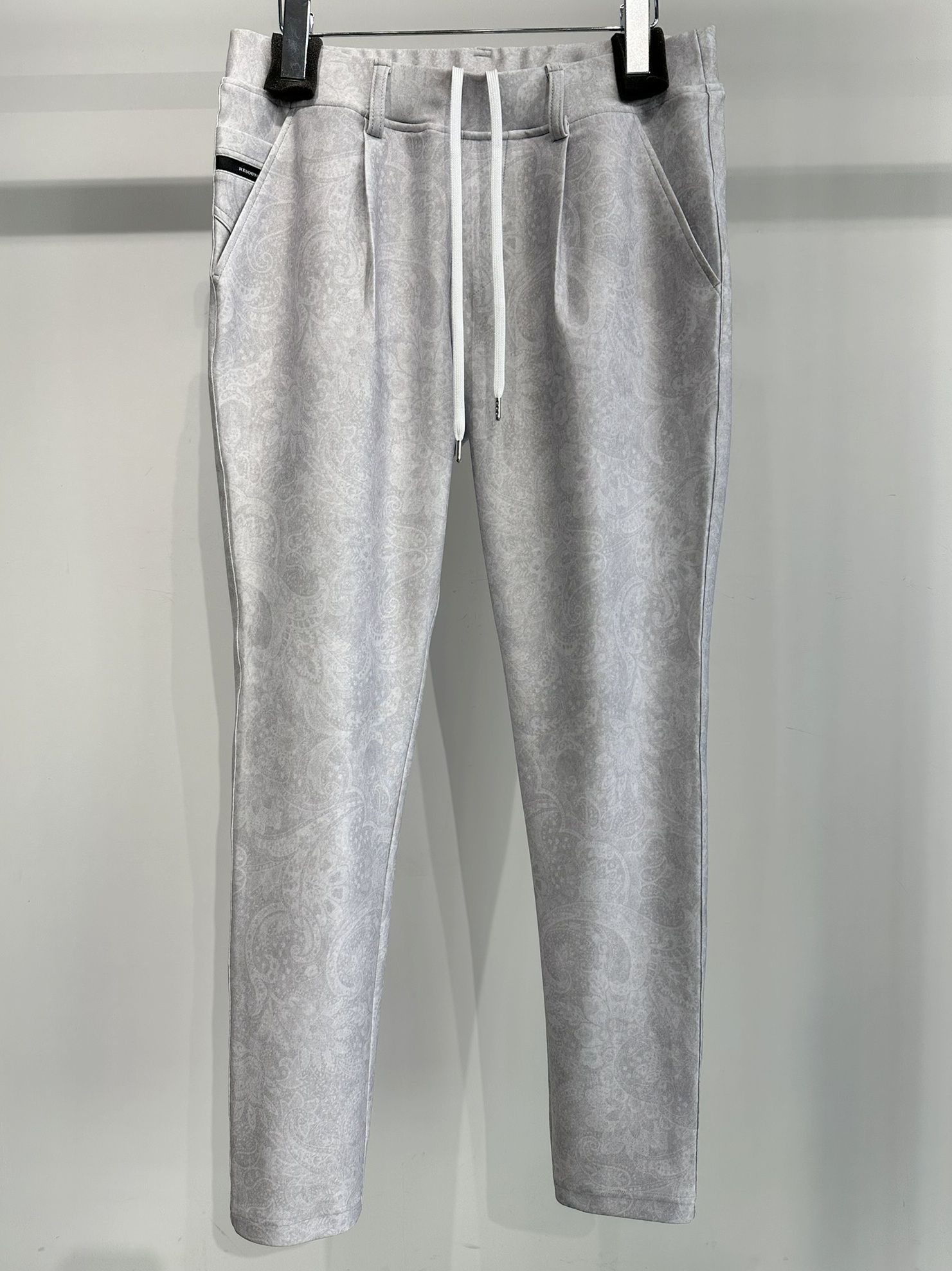 CHRIS EASY TUCK PANTS / RC35-ST-016T / イージータックパンツ / ペイズリーグレー