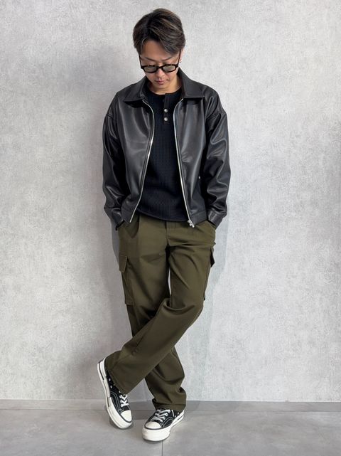 【RESOUND】全身新作、無骨でワイルドなミリタリーコーデ