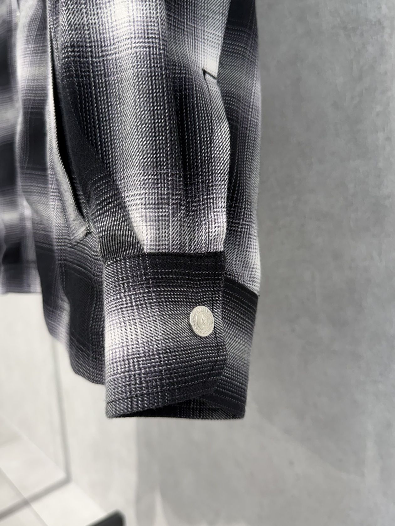 50S CHECK JK / RC39-JK-007C / チェックシャツジャケット / ブラック