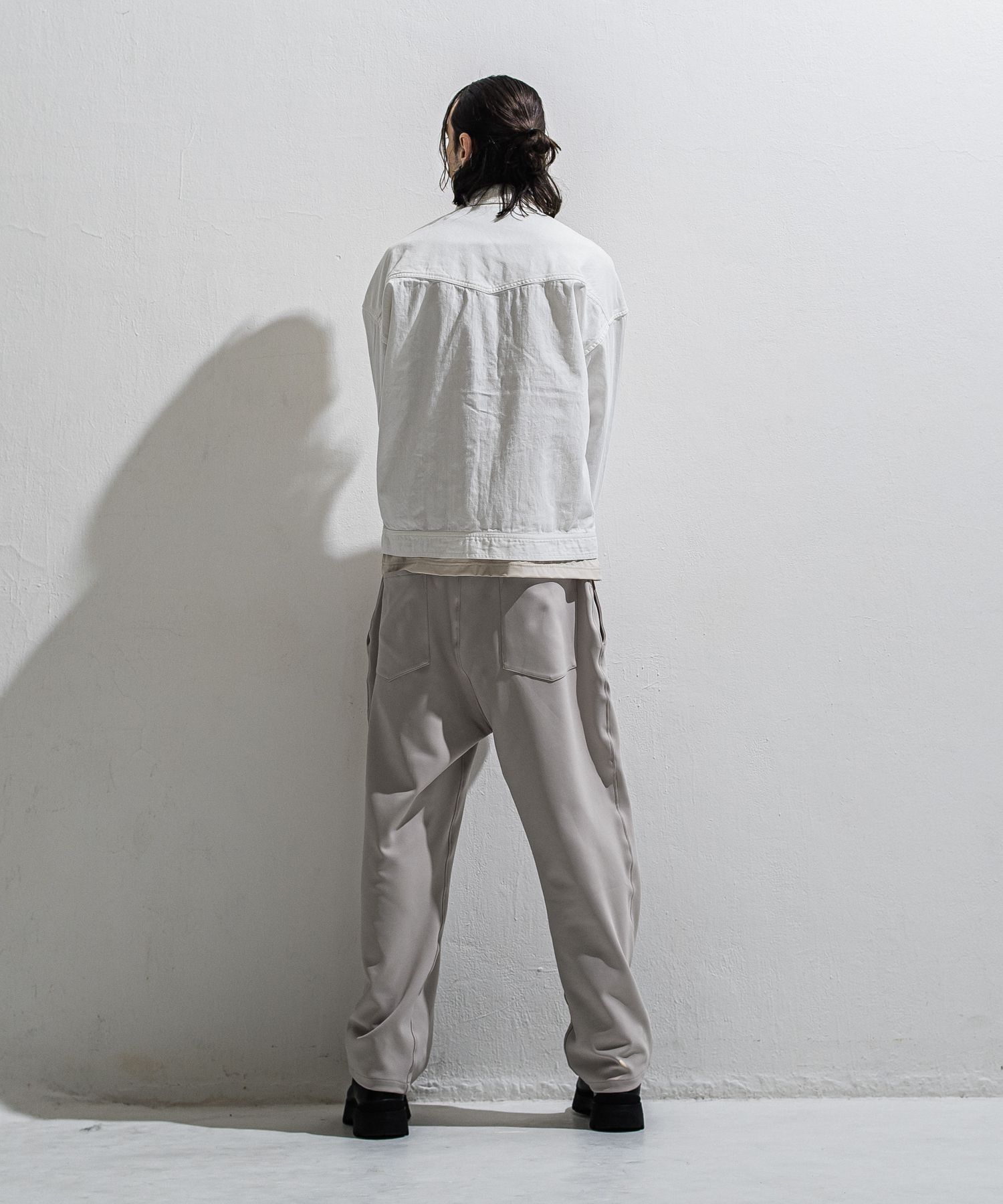 EMILIO DB WIDE PANTS / DP1-ST-003 / ダンボールジャージスーパーワイドパンツ / グレージュ (3月中旬入荷予定)