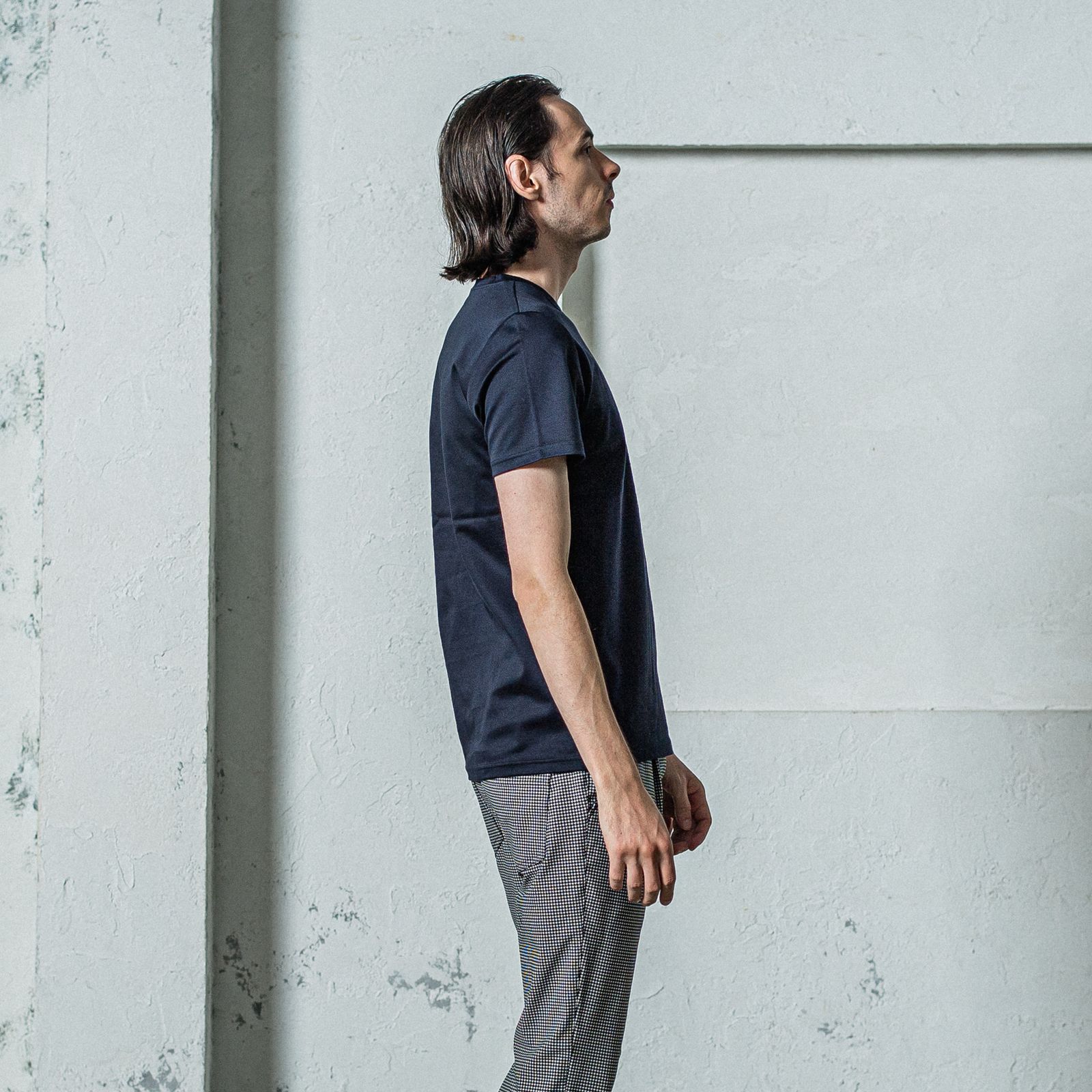 FINEST BASIC T / RC35-T-006 / 最高品質コットンTシャツ / ネイビー