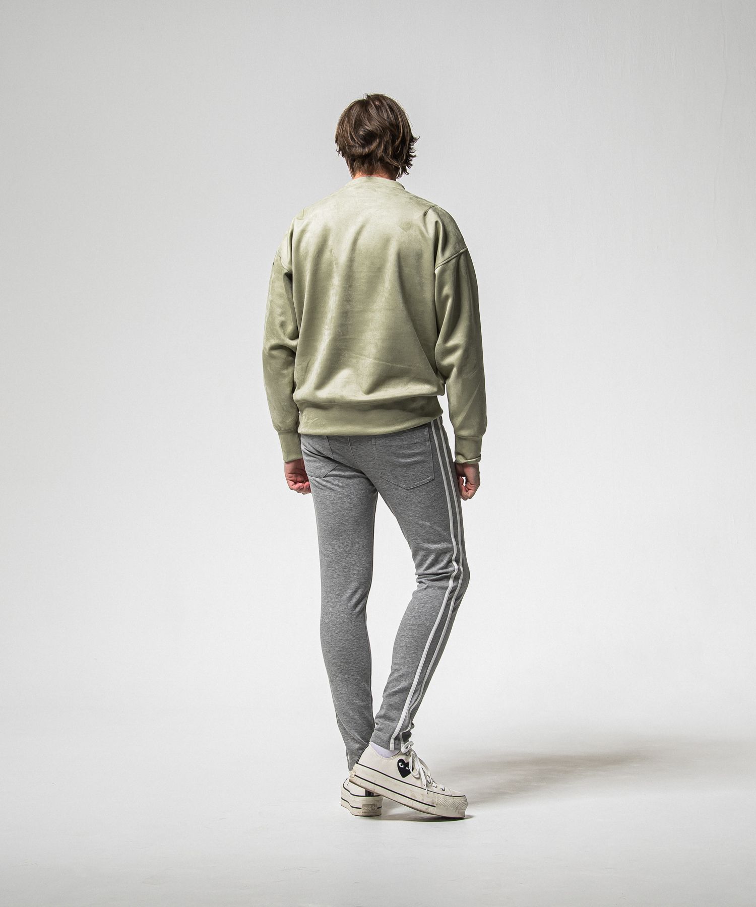BLIND LINE PT / BASIC-ST-008 / ラインパンツ / グレー (1月上旬入荷予定)