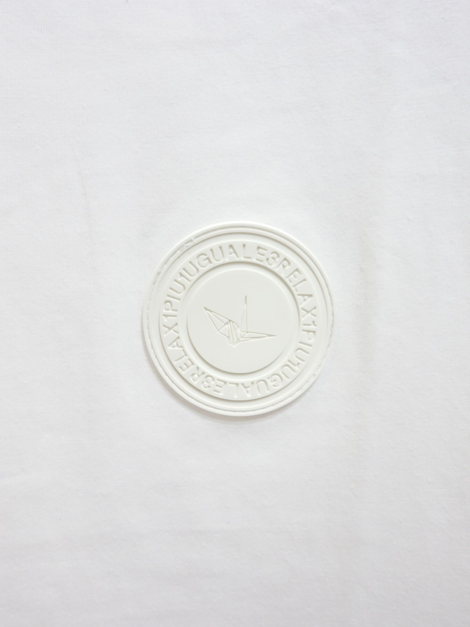 ラバーワッペン半袖Tシャツ / ust-22014