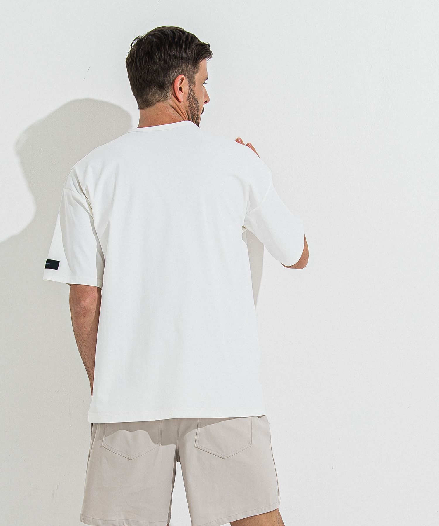 NYLON OVER T / RC36-T-003 / ナイロンビッグTシャツ / ホワイト