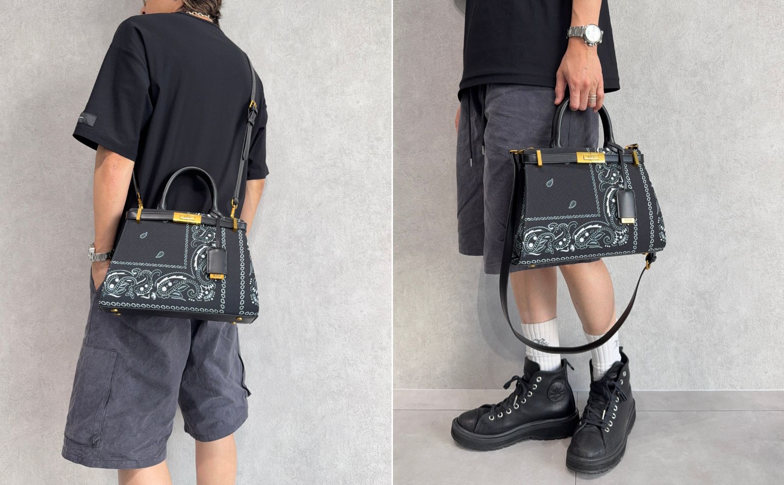 NID DE GUEPES　N.D.G STUDIO ショルダー レザー バッグ NID DE GUEPES(ニドゲープ)商品ページ - Le Paisley Mini Bag