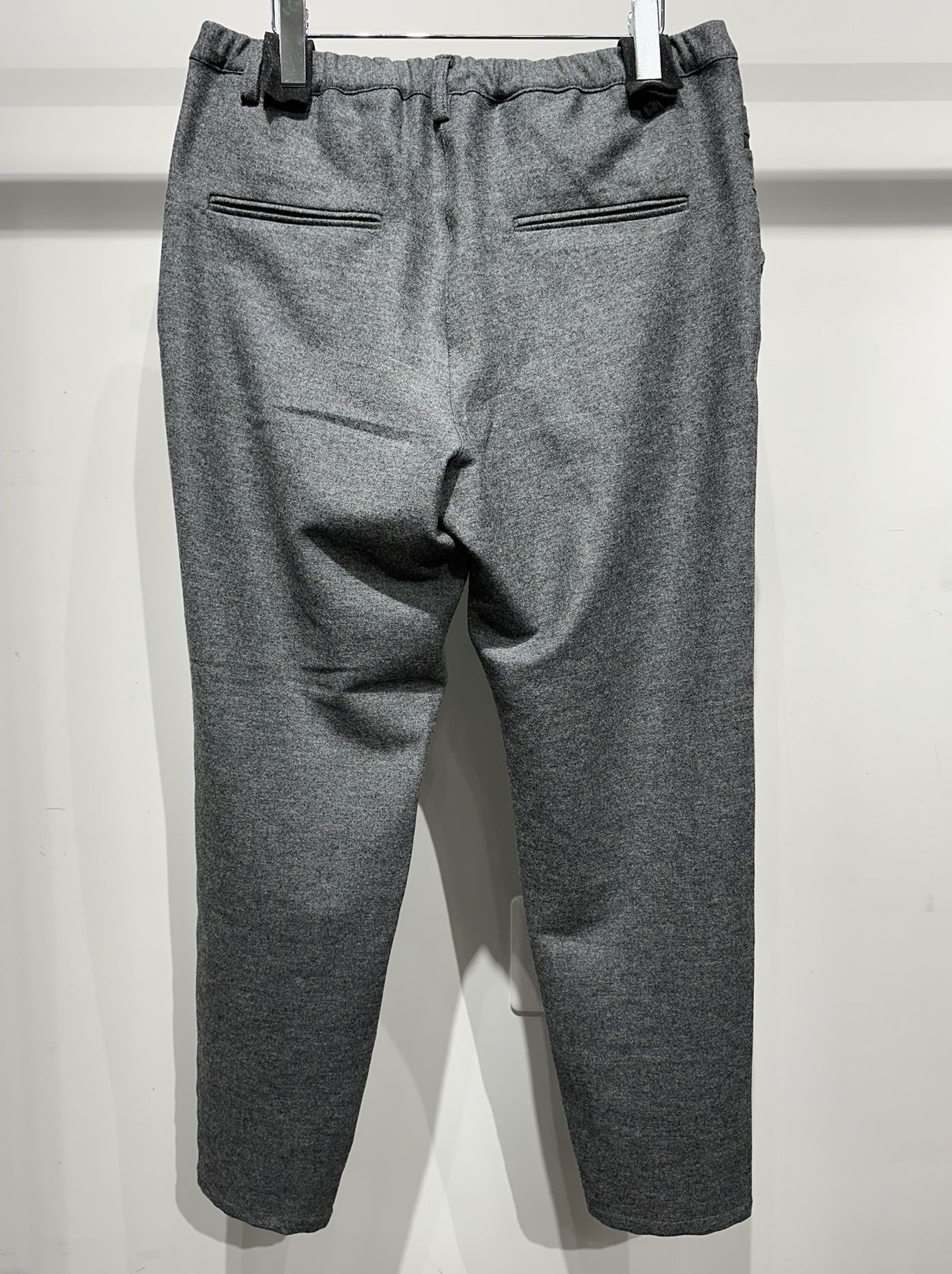 PAT WIDE EASY PANTS / RC34-ST-036 / ワイドテーパードパンツ / グレー