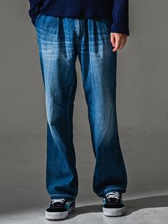 WK PT / RC41-ST-042 / ワンタックワークデニムパンツ / インディゴユーズド (8月中旬入荷予定)