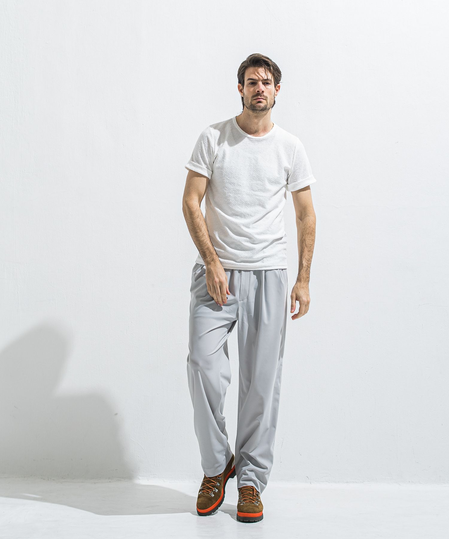 BEN PANTS / RC40-ST-038 / スーパーワイドパンツ / グレー (5月中旬入荷予定)