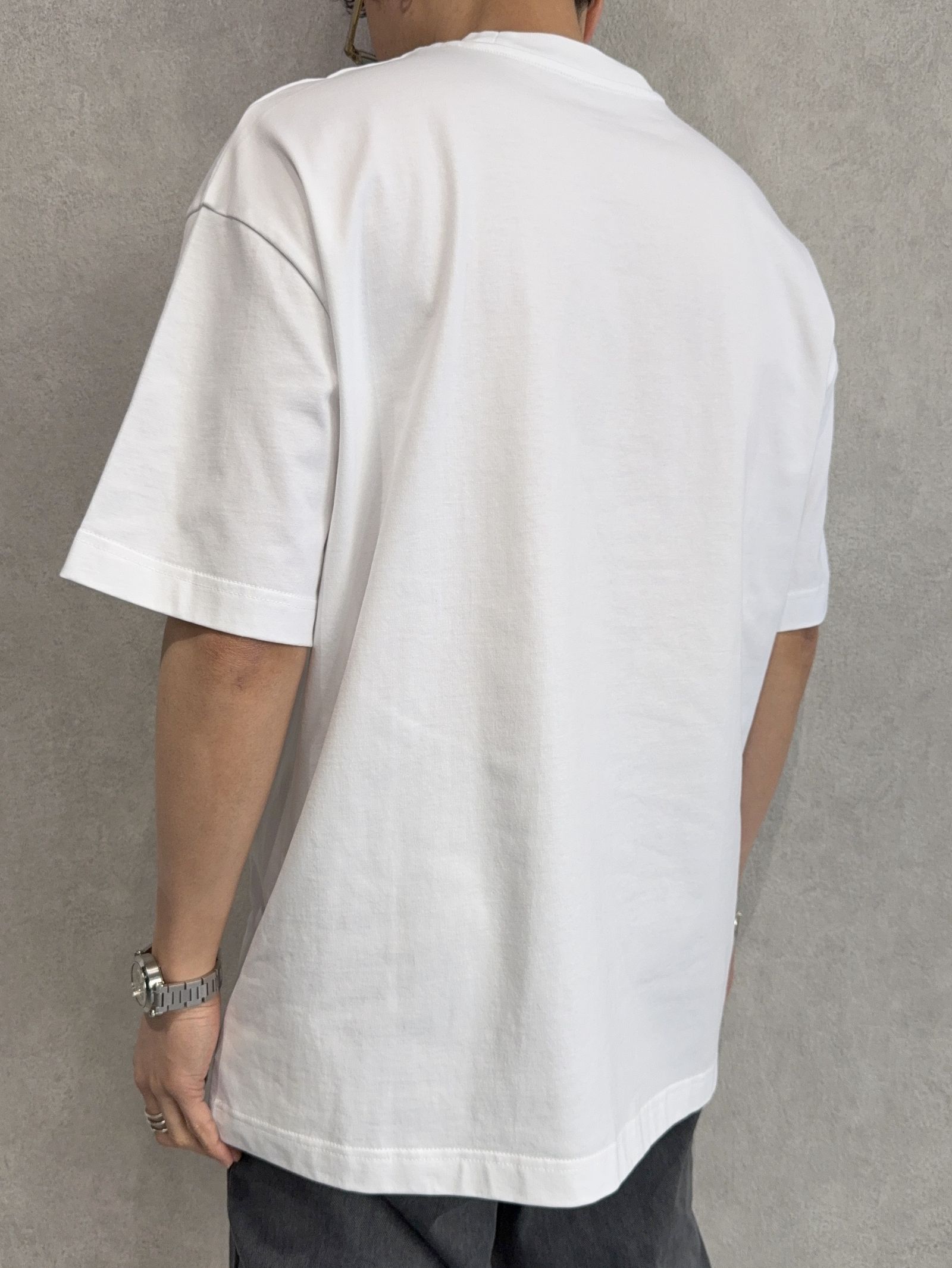 モノグラムオーバーサイズTシャツ / 4RAB823 / YAF(ホワイト)