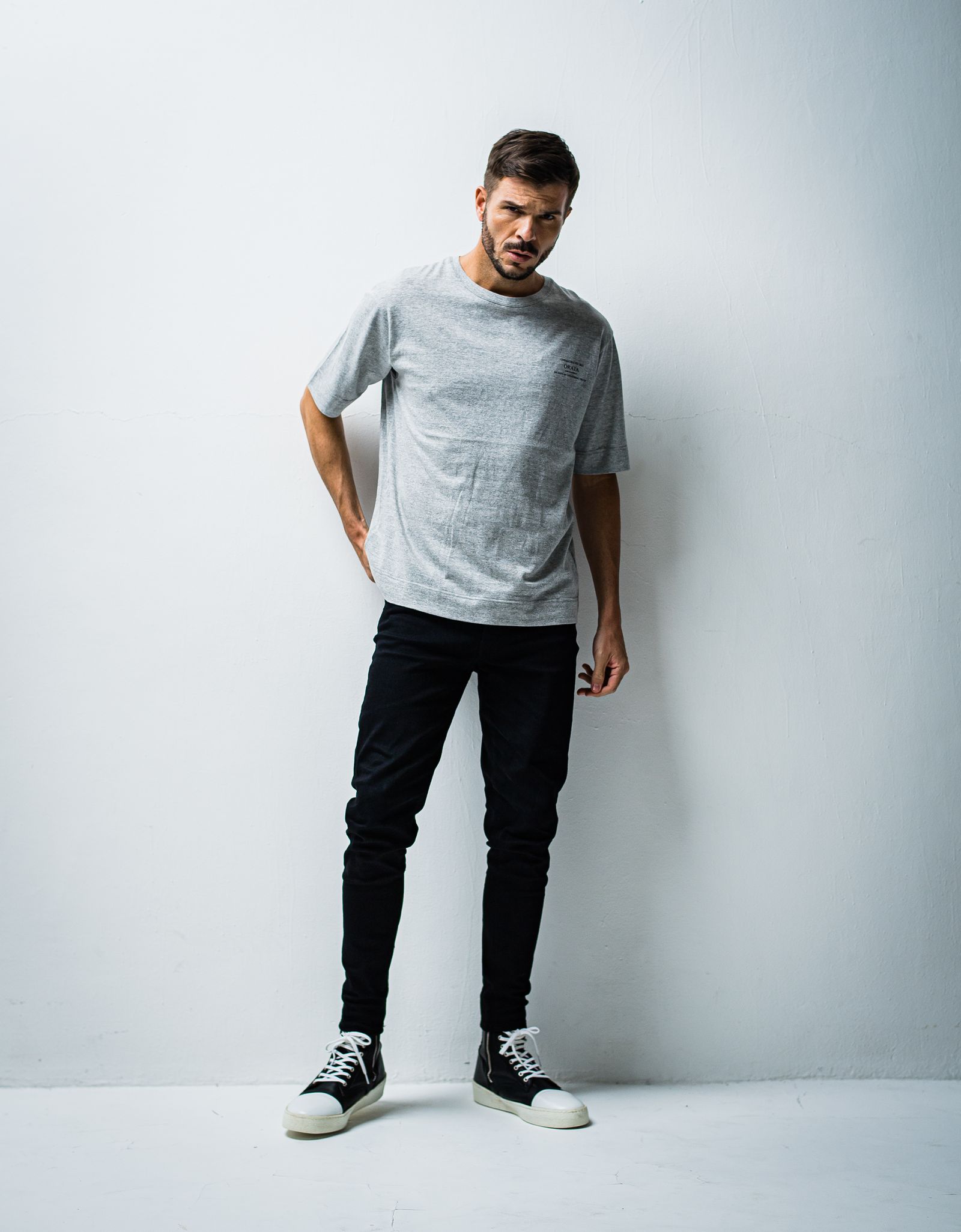 OR SKINNY JEANS / OR2-SK-002 / スキニーデニム / ブラックワンウォッシュ (7月中旬入荷予定)