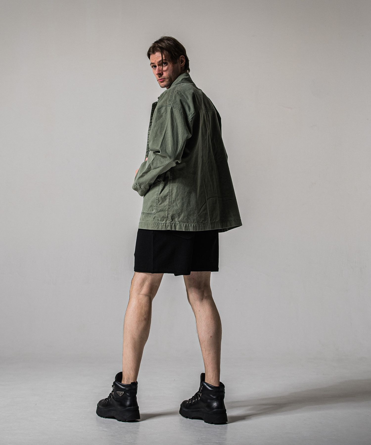 BLISTER KNIT HALF PT / RC39-HP-003 / ブリスターニットショーツ / ブラック (3月上旬入荷予定)