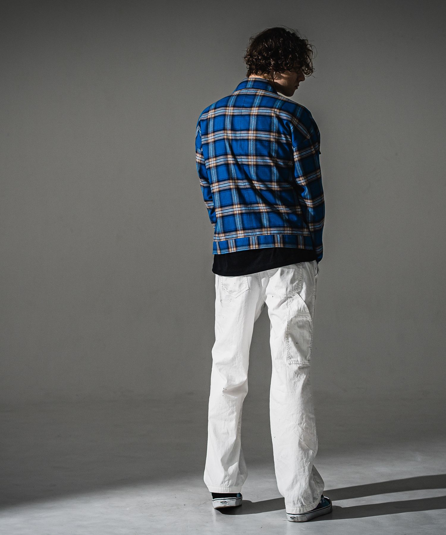 WK PT / RC41-ST-042 / ワンタックワークデニムパンツ / ホワイトユーズド (8月中旬入荷予定)