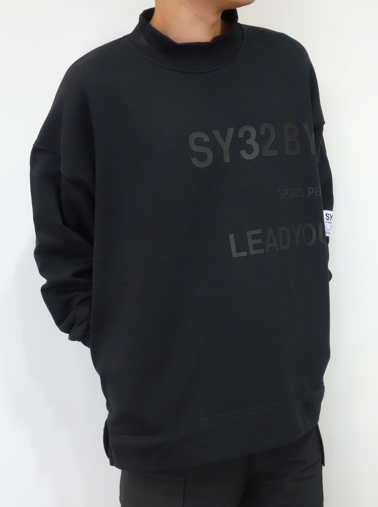 SY32 by SWEET YEARS - BIG SILHOUETTE HEAVY P/O CREW / 11514