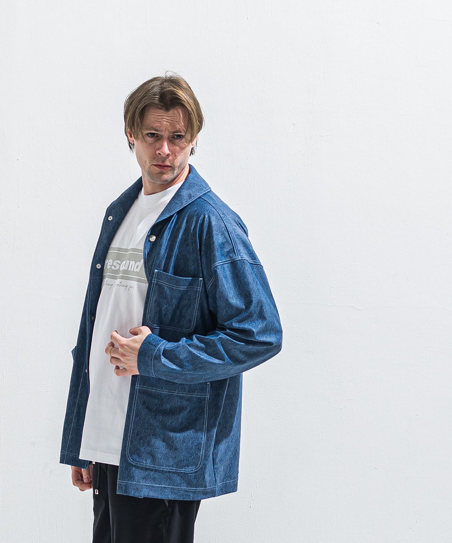 RUSH CAVER ALL / RC40-JK-002 / ラッシュガードカバーオール / ダークインディゴ (5月中旬入荷予定)