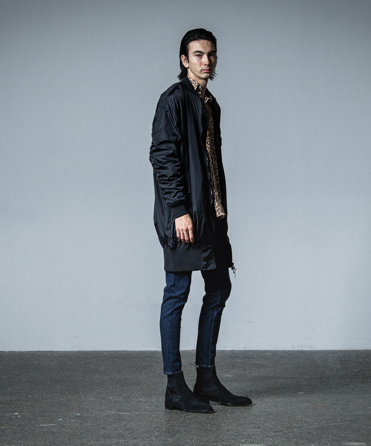 MICK DENIM JERSEY / BASIC-ST-020 / デニムジャージテーパードパンツ / インディゴワンウォッシュ