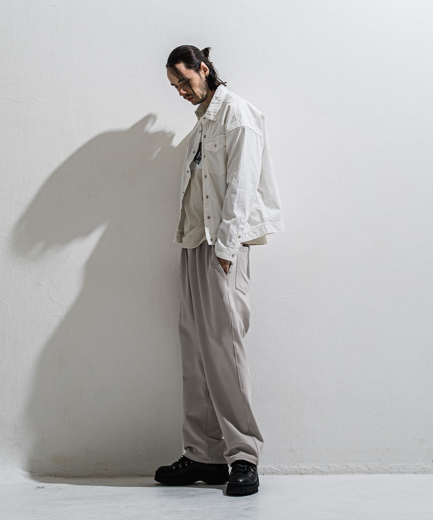 WESTAN JK / DP1-JK-004 / ウエスタンシャツジャケット / ホワイト (3月中旬入荷予定)