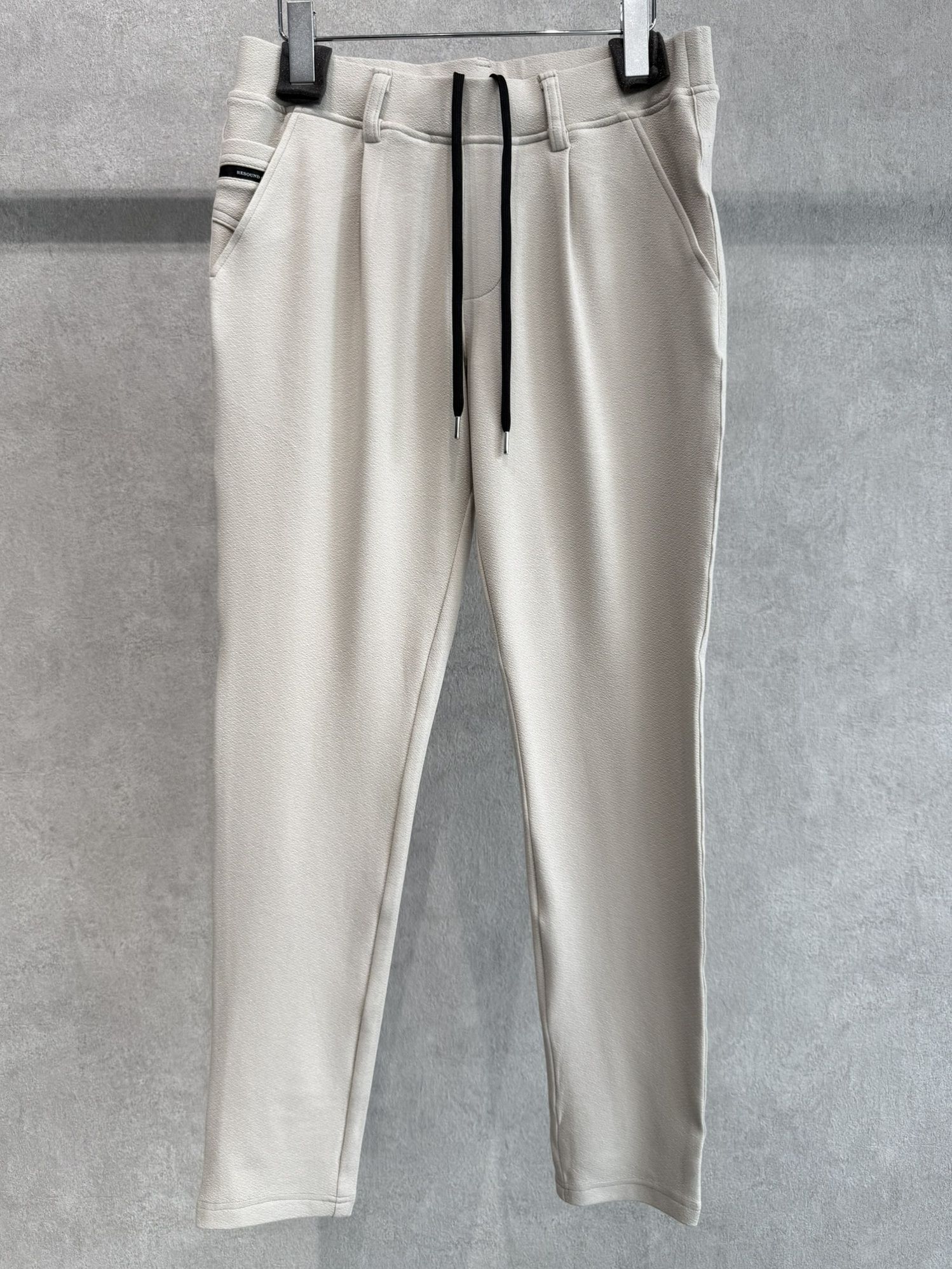 CHRIS EASY BLISTER TUCK PANTS / RC41-ST-016T / イージータックパンツ / ブリスターベージュ